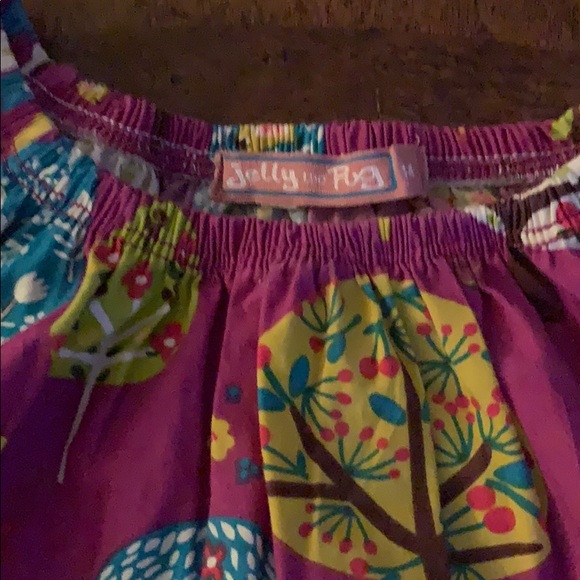 Colorful bird tree Jelly the pug dress - Picture 2 of 4